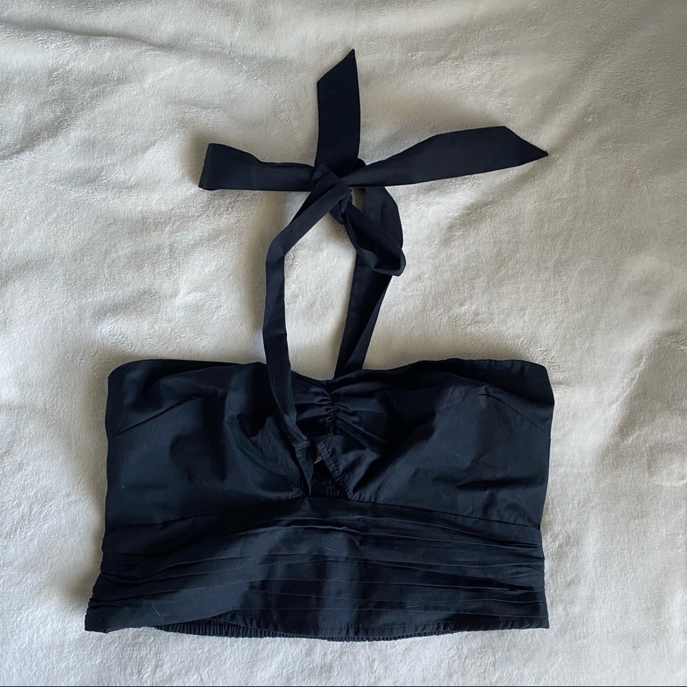 Abercrombie black halter top! - Picture 2 of 6